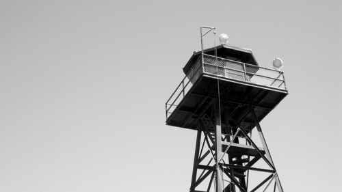 Zaintza zorrotza zegoen Alcatrazen. Irudia: Juanma Gallego