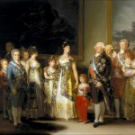 Arte y Curiosidades: ¿ Quién es la figura vuelta en el cuadro de Carlos IV pintado por Goya ?
