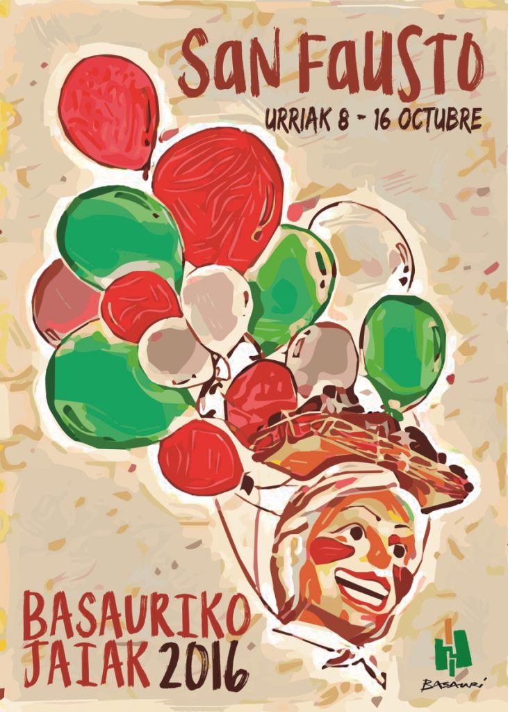 Cartel Fiestas Basauri 2016 (2)