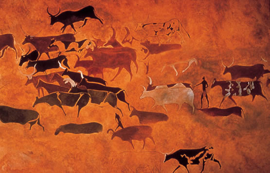 pintura rupestre del Neolítico