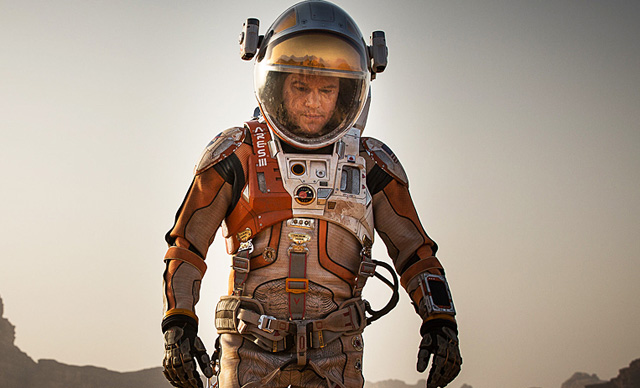 Matt Damon en 'The Martian'