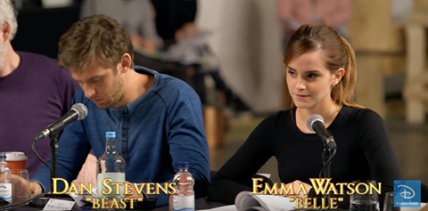 Dan Stevens & Emma Watson
