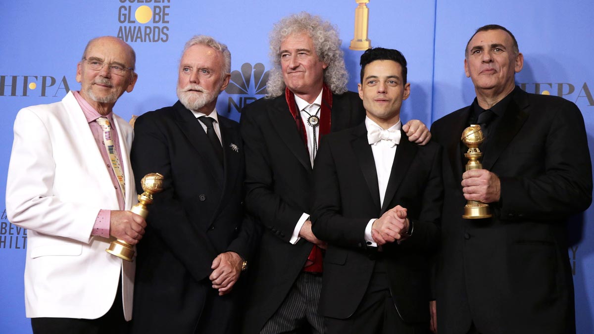 Bohemian Rhapsody triunfa en los Globos de Oro