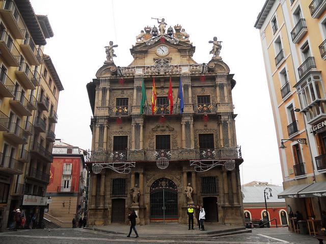 Ayuntamiento de Pamplona. Foto: Koldo del Horno