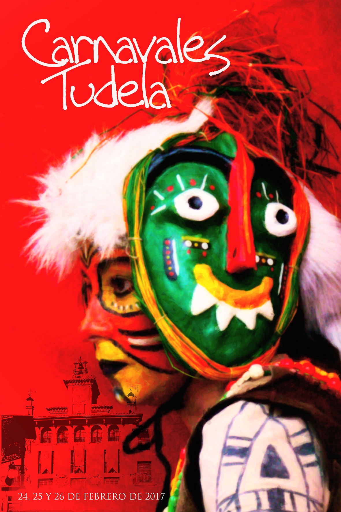Cartel de los Carnavales de Tudela 2017. Imagen: Ayuntamiento de Tudela.