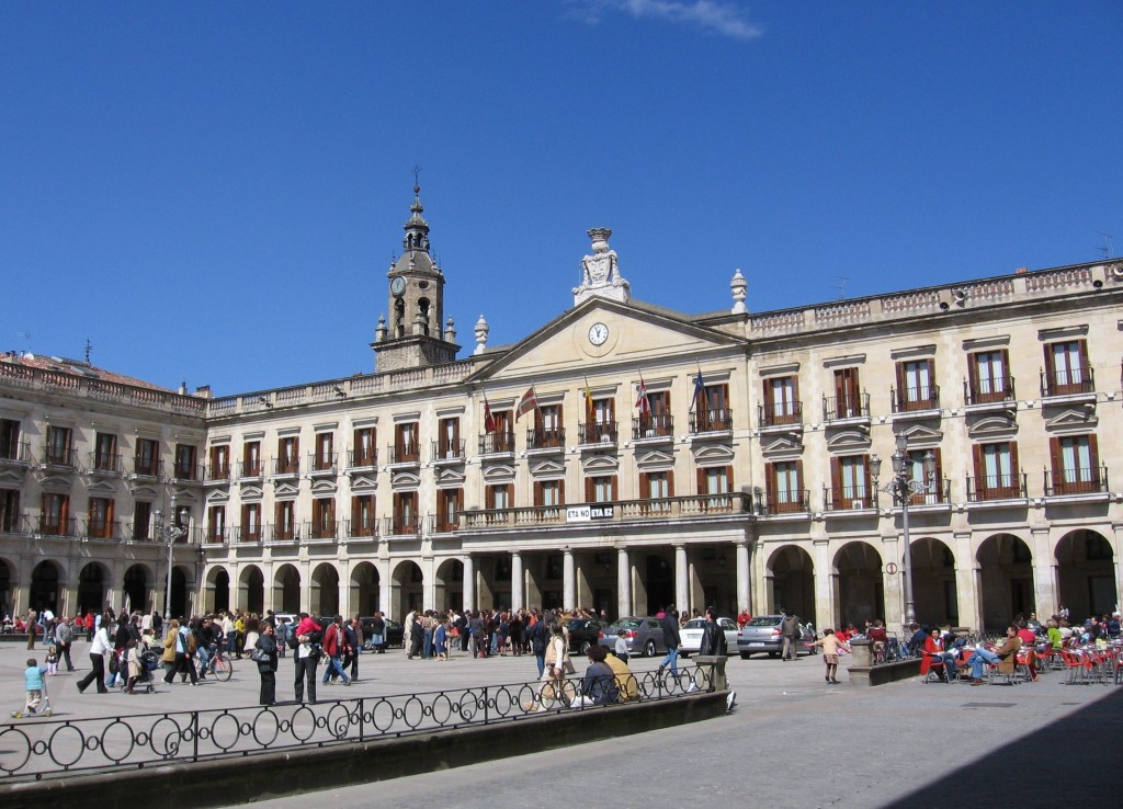 Plaza España de Vitoria-Gasteiz. Foto: Wikipedia