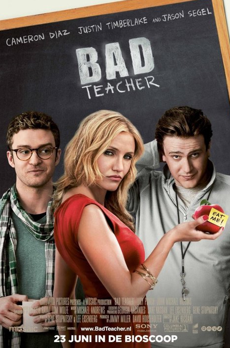 Cameron Díaz es protagonista en la película "Bad teacher", que podemos ver en Basauri esta misma semana.