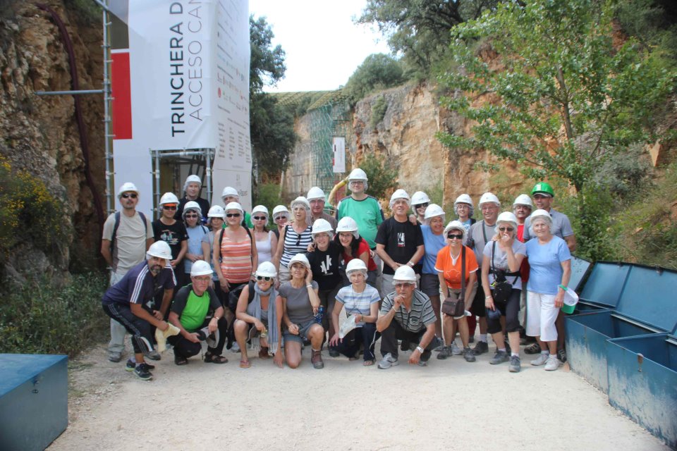 El grupo de basauritarras que visitó la Sierra Demanda. Foto: Victor Gardeazabal
