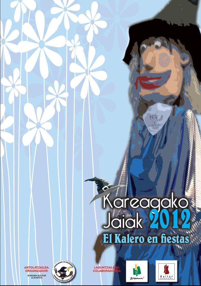 Cartel anunciador de las fiestas de El Kalero 2012