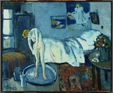 La habitación azul, Pablo Picasso. The Phillips Collection, Washington