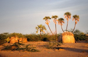 kENYA. TurkanaVillage