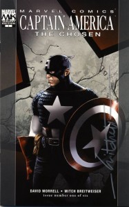 Portada del cómic del Capitán América en Afganistán (Marvel).