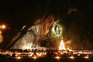 devocion virgen de Lourdes