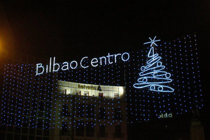 Las luces de la zona centro. Foto: Arantza Martínez