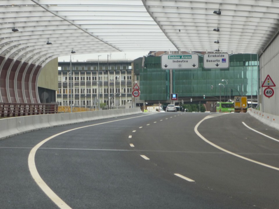 Nuevo acceso a Bilbao. Foto: eitb.com 