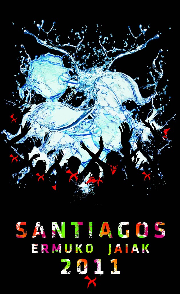 Cartel. Santiagos 2011 en Ermua