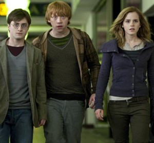 Harry, Ron y Hermione