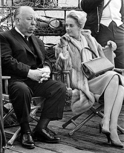 Alfred Hitchcock & Tippy Hedren