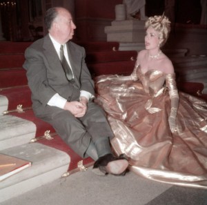 Alfred Hitchcock & Grace Kelly