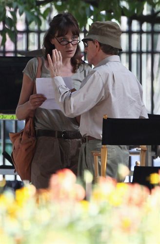 Carla Bruni & Woody Allen