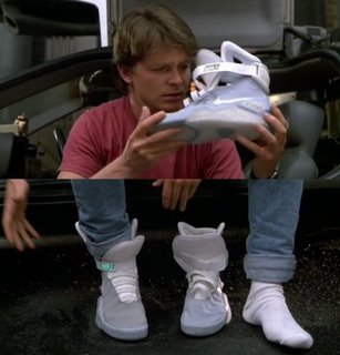 Marty McFly y sus zapatillas