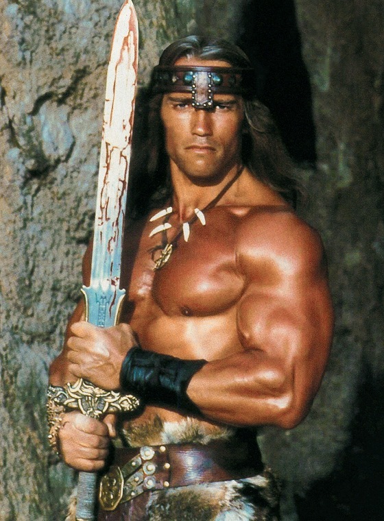 Schwarzenegger como 'Conan'