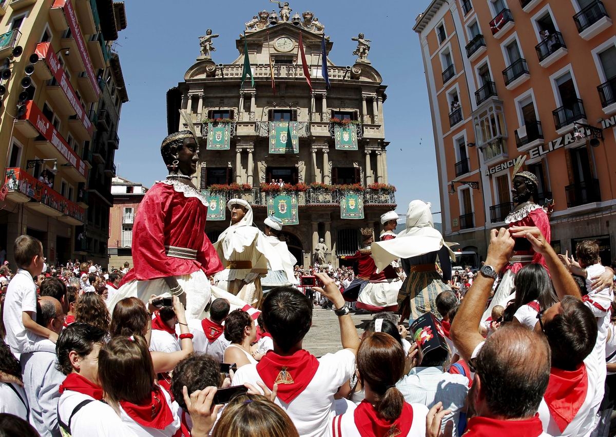 Fiestas de San Fermín 2011. Foto: EFE