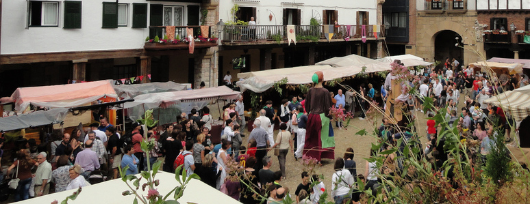 Mercado Medieval en Pamplona: Iruña vuelve a 1423