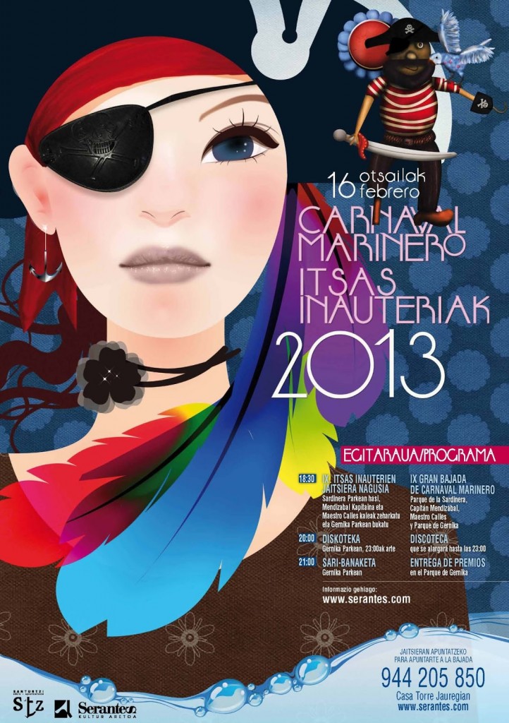 Cartel del Carnaval Marinero de Santurtzi