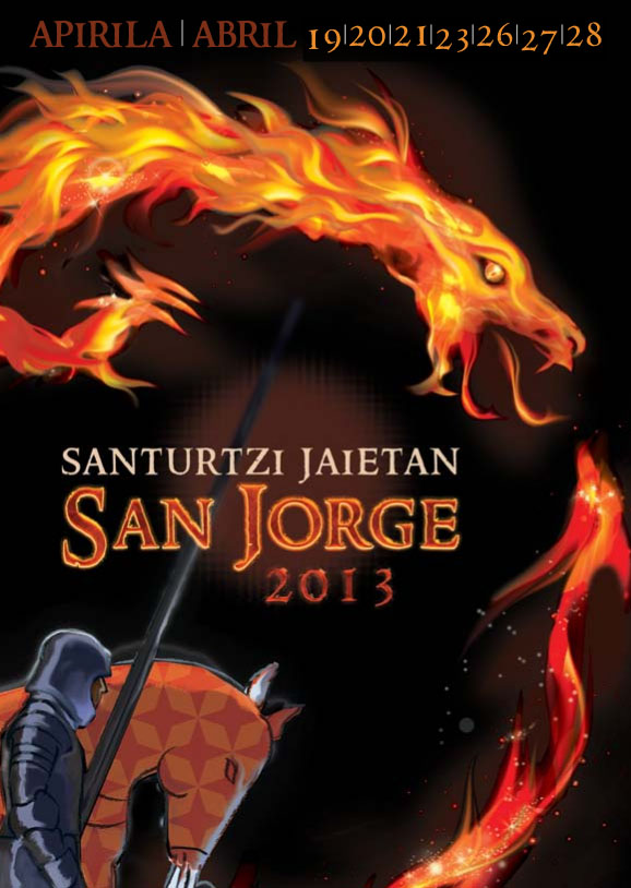 Cartel de Fiestas de San Jorge 2013