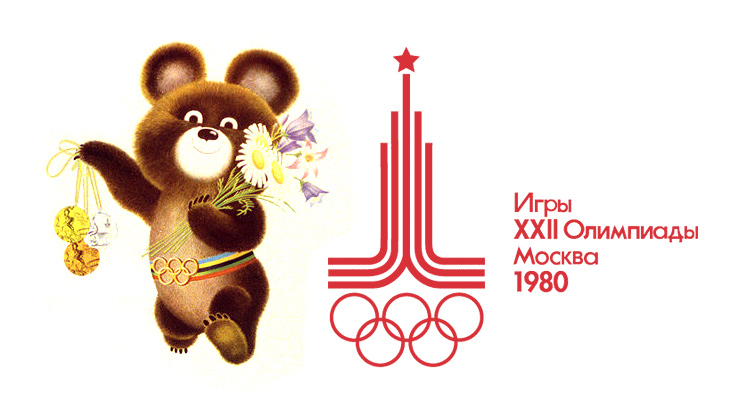 Mascota y logotipo de Moscú 80
