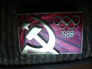 Insignia del equipo de la URSS en Seúl 88