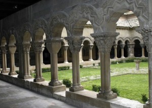 El patio de la Catedral. Foto: Amigos de la Catedral de Tudela