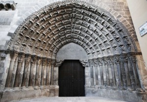 Entrada a la Catedral. Foto: Amigos de la Catedral de Tudela