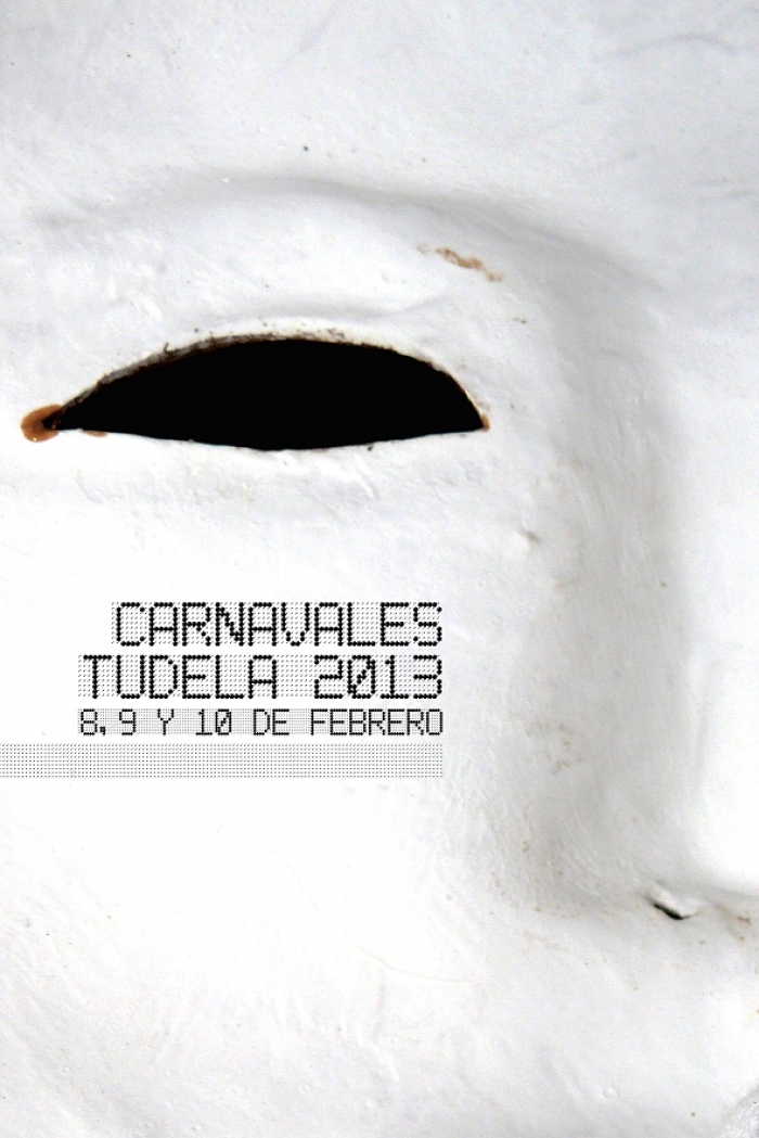 Cartel anunciador de los carnavales de Tudela 2013. Foto: tudela.es