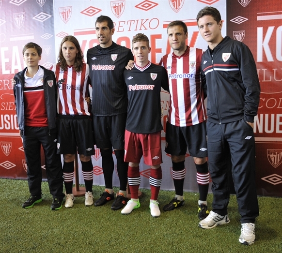 Nuevo uniforme de Athletic de Bilbao. Foto: eitb.com