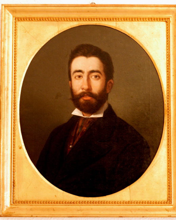 Un retrato de Joaquín Herrán, que hemos recibido de Javier Suso.