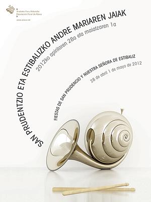 Amaia Pérez ha diseñado el cartel ganador del concurso de San Prudencio