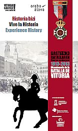 Cartel del programa de actos del Bicentenario de la Batalla de Alava. FOTO: vitoria-gasteiz.org